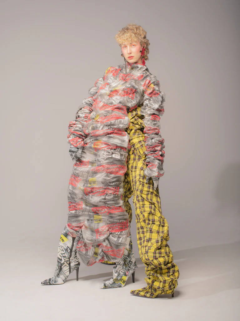 Upcycling collection by Laura Gerte