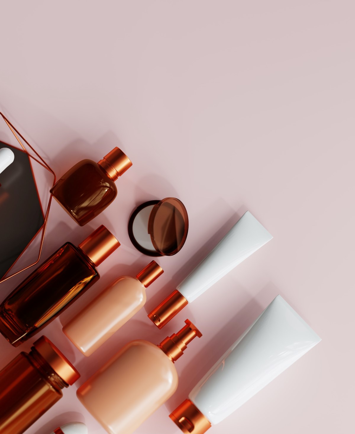 Beauty Products. Circular Beauty Packaging.