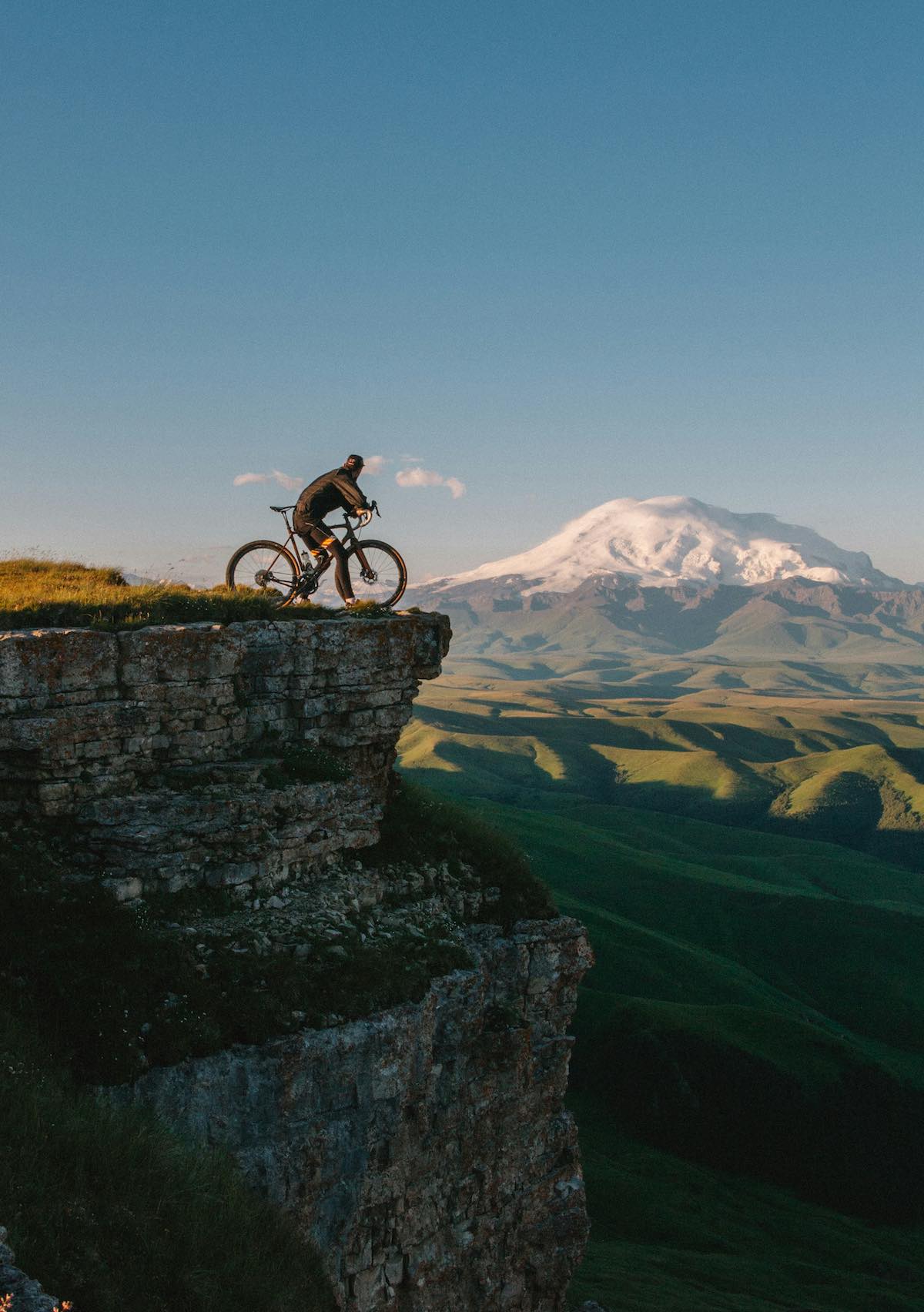 Bicycle on mountain