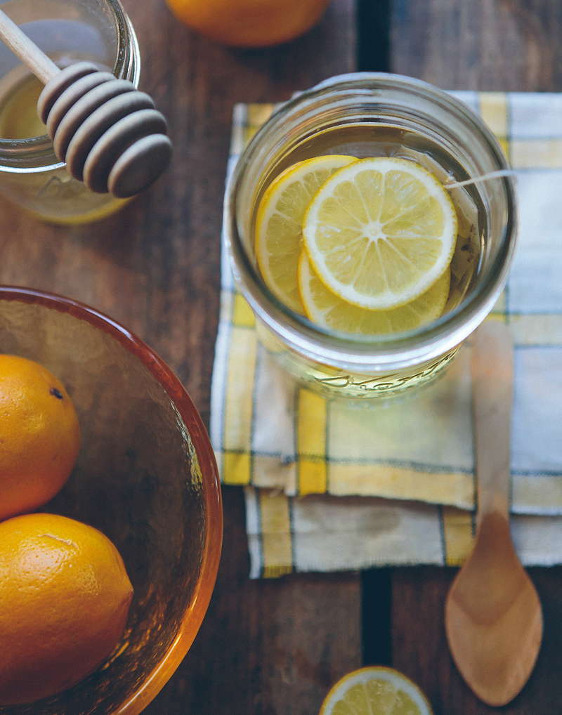 lemon and honey drink