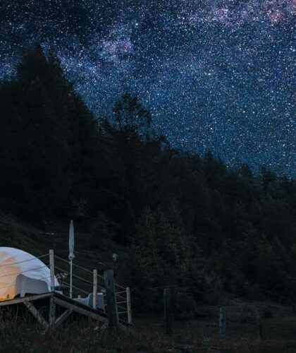 glamping under the stars
