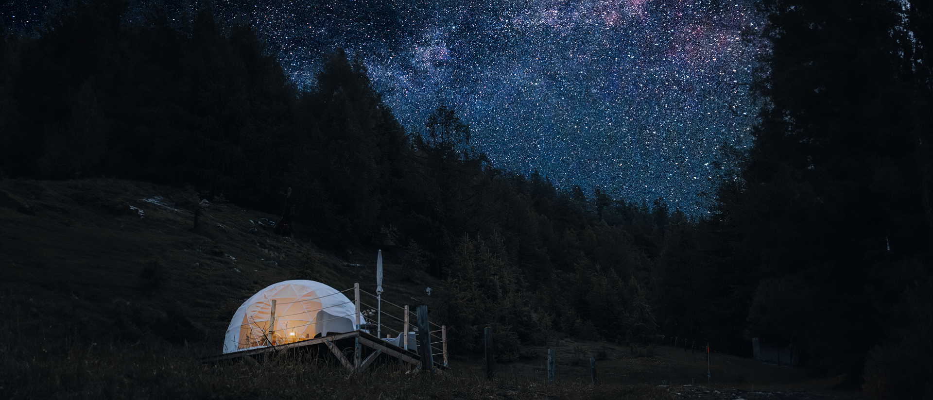 glamping under the stars