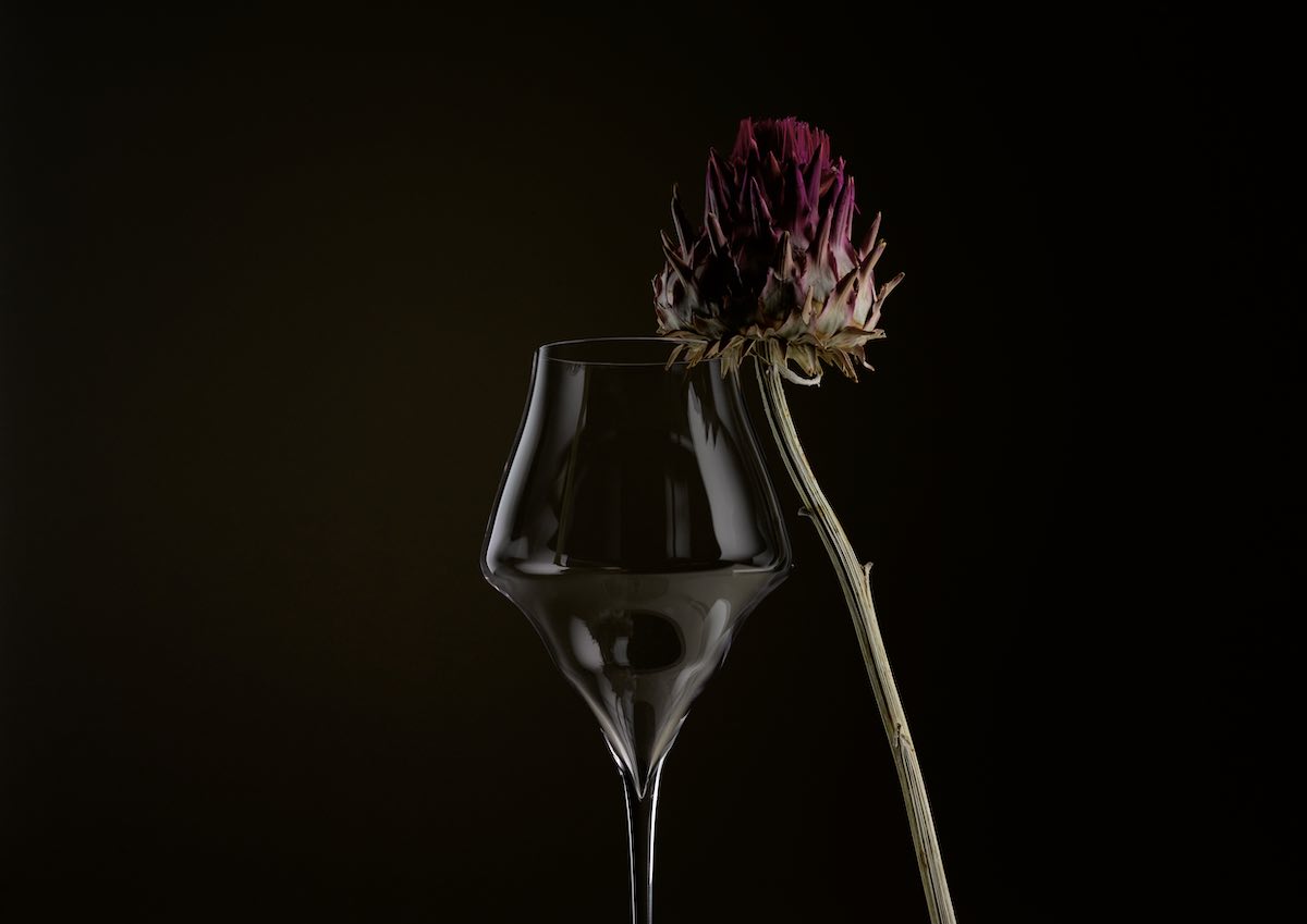 Champagne Glass Josephineenhütte Josephine