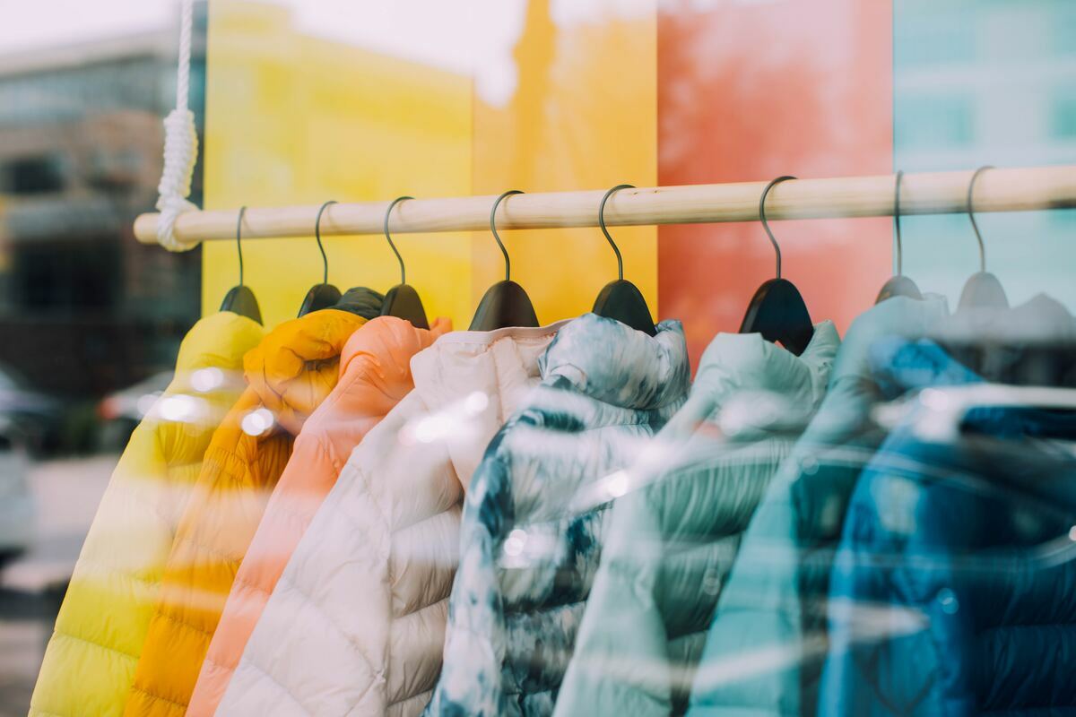 Clothes in Shop
