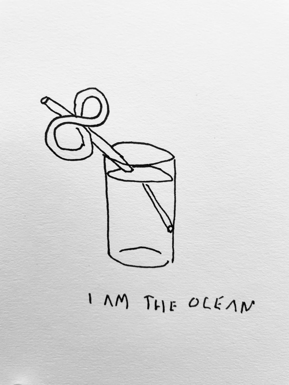 "I am the ocean" by Seldon Yuan