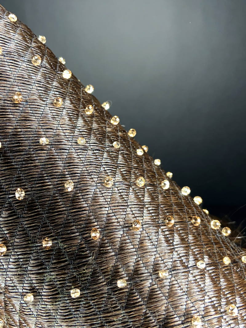 Hair weaving x Svarowski © Antonin Mongin