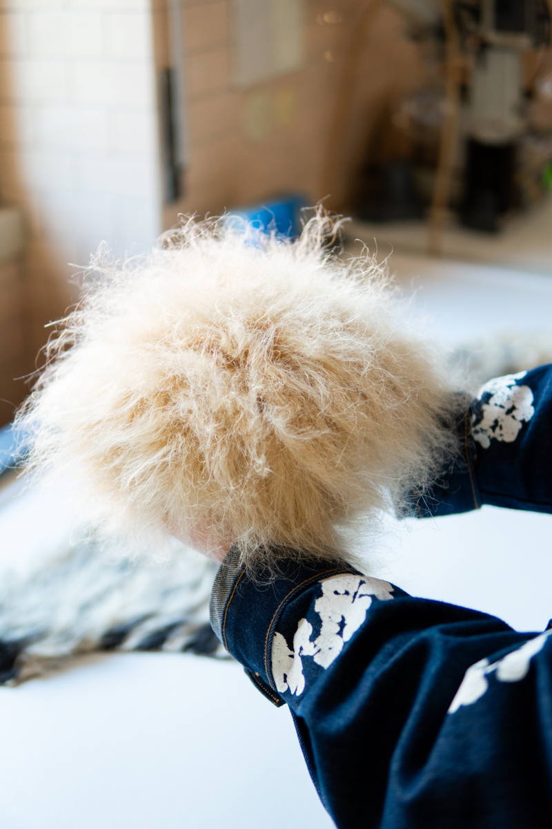 Hemp faux fur. © Antonin MONGIN