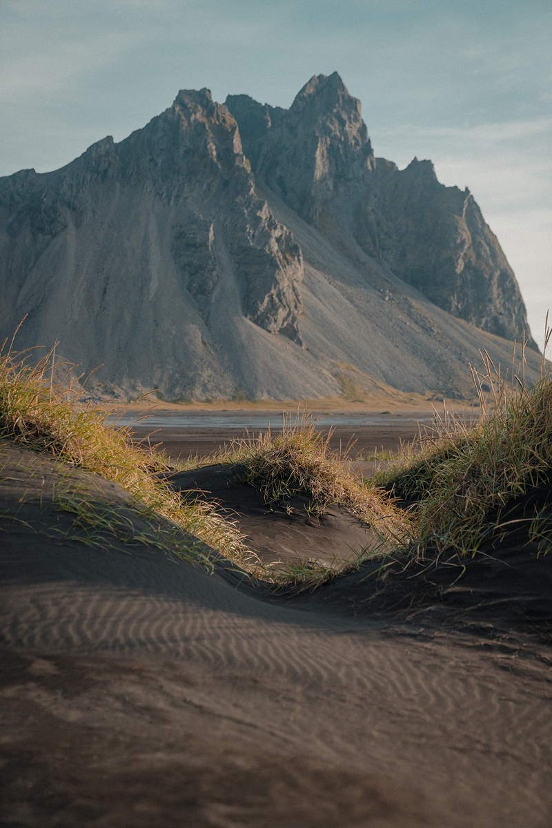 Mountain Landscape With Sand